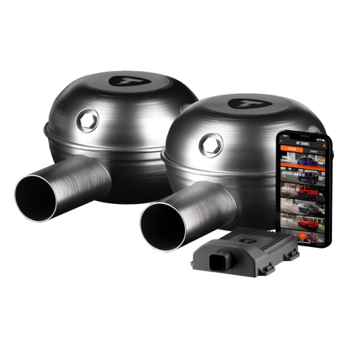 Thor electronic exhaust system, 2 loudspeakers Active Sound Booster with  APP